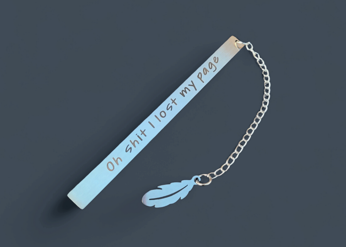 Silver Bookmark - oh shit I lost my page!