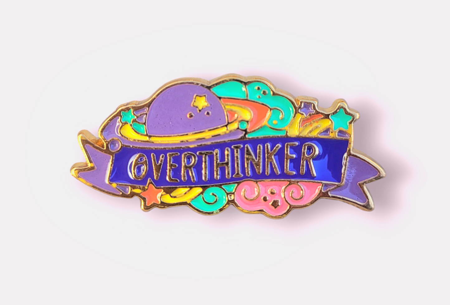 Positivity Pins - Overthinker!