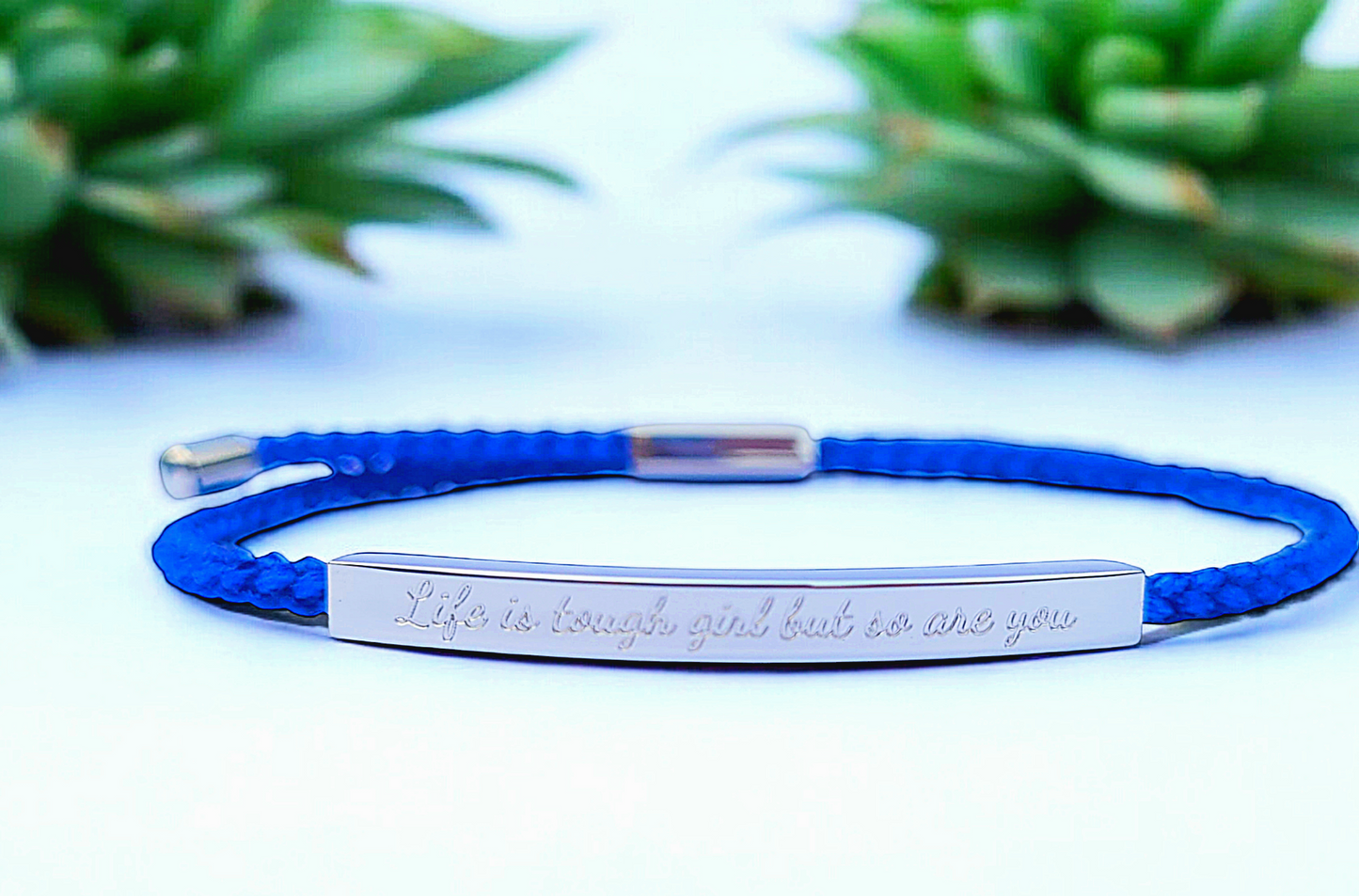 Life is tough girl but so are you - Sea Glass Green