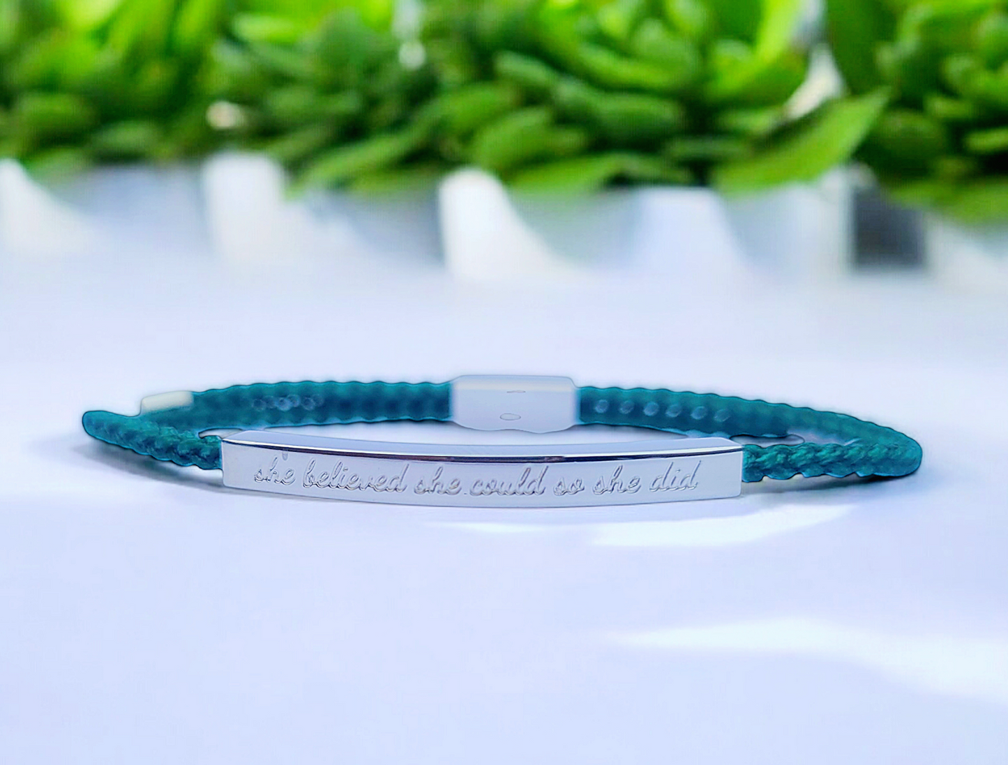 She believed she could so she did - Royal Blue