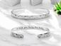Stainless steel bangle - I'd help you bury the body