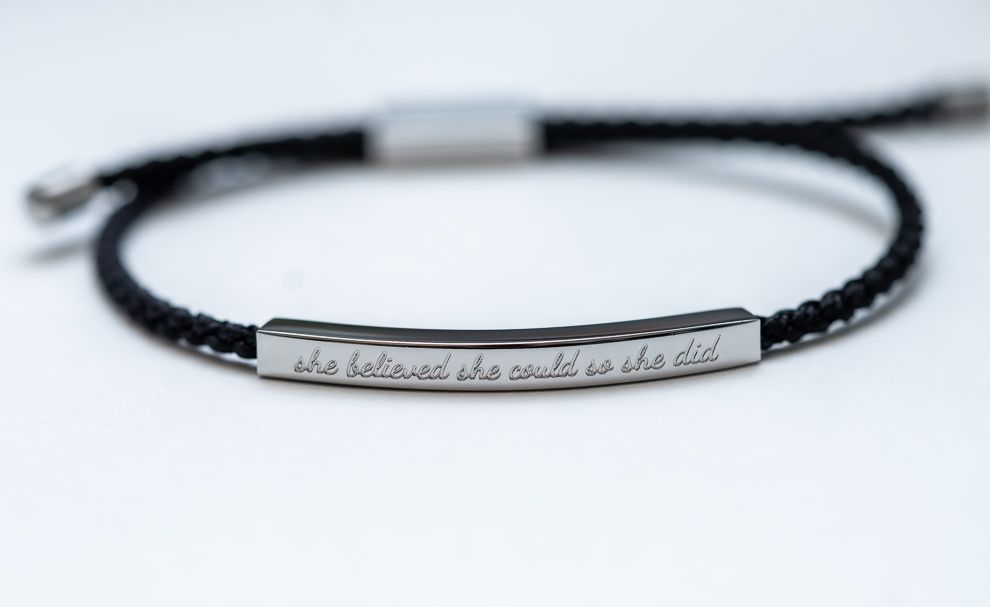 She believed she could so she did - Black